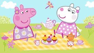 Peppa Wutz  Frühling Draußen Spielen  Peppa Pig Deutsch Neue Folgen  Cartoons für Kinder