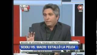 Maxi Montenegro con O´Donnell Cerruti Bulat y Teresiuk. Macri subte relación con Scioli y 7D.