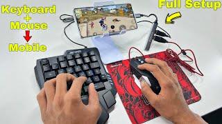 Keyboard or mouse se mobile phone me free fire PCcomputer ke jaise kaise khele full setup tutorial