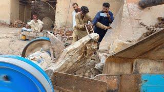 Super Satisfying Stone Crushing Process Massive jaw Breaker Rockey boy Exclusive Crushing#asmrsounds