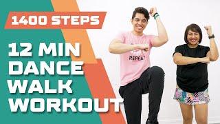 FUN 12 MIN DANCE WORKOUT • Workout with MOM • 1400 Steps • Keoni Tamayo • Walking Workout #179