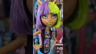 Fixing up Monsteristas Clawdeen Wolf Monster High Doll #doll #monsterhigh #hairtutorial