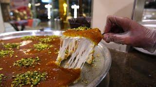 Palestinian Nabulsi Kunafa  Traditional Palestinian Desserts