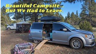 We Found a BEAUTIFUL Campsite in Williams AZ - But it Didnt Work Out   VAN LIFE Travel
