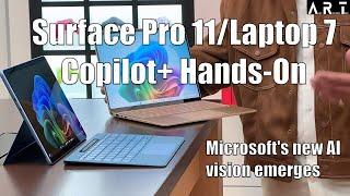 Microsoft Surface ProLaptop CoPilot+ Hands On