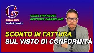 Visto di Conformità Superbonus - il costo come può essere scontato?