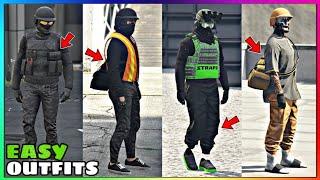 Top 4 Easy To Make Male Tryhard Outfits Using Clothing Glitches #24 GTA Online