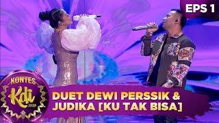 PECAHHH Duet Dewi Perssik & Judika Bikin Semua Joget KU TAK BISA  - Kontes KDI 2020 38