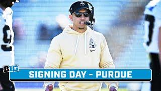 Purdue  2023 National Signing Day  Big Ten Football