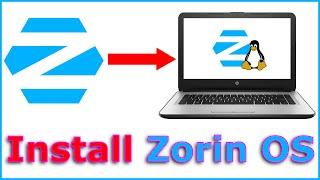 How to install Zorin OS on a PC step by step