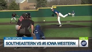 IOWA WESTERN BASEBALL SPLITS WITH SOUTHEASTERN     4723