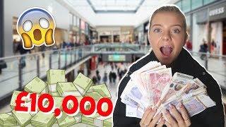 SISTER SPENDS £10000 IN 10 MINUTES