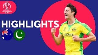 Warner Hits Hundred  Australia vs Pakistan - Match Highlights  ICC Cricket World Cup 2019