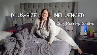 Cozy & Productive Morning Routine *Plus-Size Influencer Edition*  OliviasWorld95