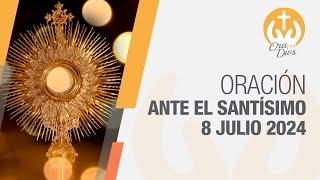 Adoración al Santísimo Lunes 8 Julio de 2024 Padre Juan Diego Ruiz  Ora Con Dios