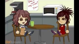 2 girls 1 cup - animated