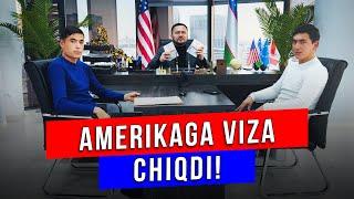 Amerikaga Green card vizalari chiqdi  Mijozimizning Grand Viza Markazi haqida fikrlari