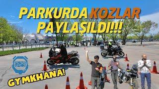 Motosiklet Arenası Gymkhana Parkuru S3E3  Şampiyon Kim? Hızlı Süren mi? & Yavaş Süren mi?