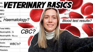 VETERINARY BASICS How to read a blood test CBC & Haematology