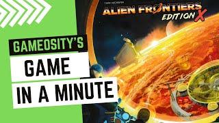 Game in a Minute Alien Frontiers Edition X