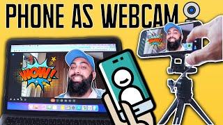 How to Use Your Smartphone as Webcam FREE