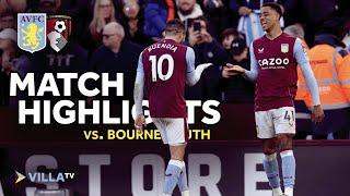 HIGHLIGHTS  Aston Villa 3-0 Bournemouth