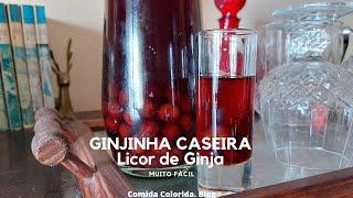 LICOR de GINJA - Receita da FAMOSA GINJINHA de ÓBIDOS