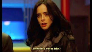 The Defenders 1x04 Jessica Jones atropela Elektra - Legendado