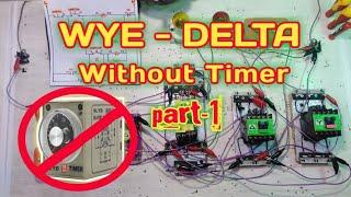 Wye Delta Control Without Timer Part 1 Wiring Tutorial Tagalog Basic Motor Control