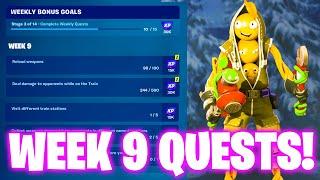 How To Complete Week 9 Quests in Fortnite - All Week 9 Challenges Fortnite Chapter 5 Season 3