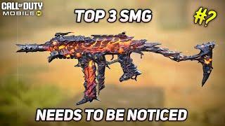 Top 3 SMG needs to be noticed in CODM