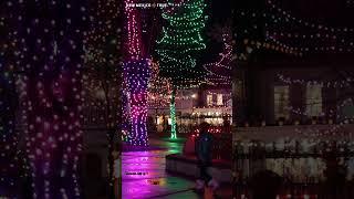 Santa Fe Plaza Holiday Lights-New Mexico #newmexicotrue