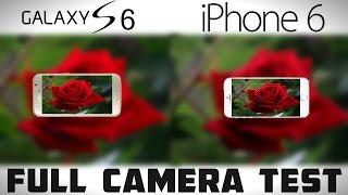 Galaxy S6 vs iPhone 6 - Full Camera Comparison