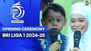 KYUUUT Bunda Lesti Ajak Abang L Bawakan Bubuy Bulan  Opening Ceremony BRI Liga 1 20242025