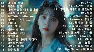 감성 발라드 명곡 - TOP 100 베스트 발라드 모음 양파 - 지친 마음을 위로하는 노래 김필양파 이승기왁스김범수소울스타원티드숙희린민경훈문명진루다더씨야