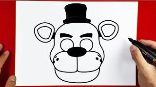 How to Draw Freddy - Five Nights at Freddy’s Help Wanted 2  FNAF