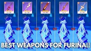 Best F2P WEAPON for C0 Furina  Festering or Favonius?? Genshin Impact