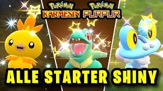 NEU So bekommt ihr ALLE Starter POKEMON SHINY in Pokemon Karmesin & Purpur  Indigoblaue Scheibe