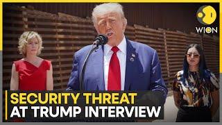 US Elections 2024 Donald Trump abruptly ends Interview due to security threat  World News  WION