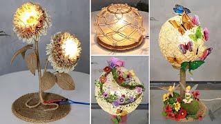 Dont these 5 Jute Table Lamp Craft Ideas out of Scrap look special 