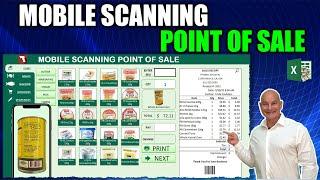 How to Create A Mobile Barcode Scanning Point Of Sale Application POS In Excel Free Download
