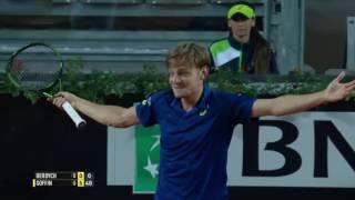 David Goffin destroys Tomas Berdych