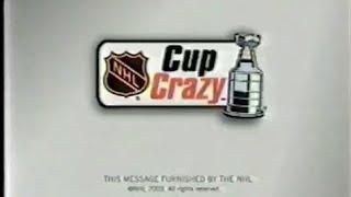 NHL Cup Crazy commercial 2003