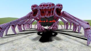 MONSTER CURSED DOUGLAS TRAIN  IN GARRYS MOD