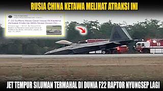 Remuk F22 Raptor Jet Siluman Termahal Didunia Nyungsep