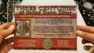 1916-1947 Three Centuries of United States Walking Liberty Silver Half Dollar D 1941 90% Silver
