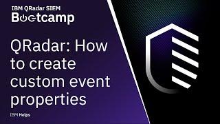 QRadar How to create custom event properties