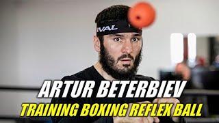 Artur Beterbiev Training with Boxing Reflex Ball