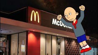 Classic Caillou misbehaves at McDonaldsGrounded.