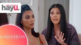 Kourtney and Kim Argue Over the Nannys Behavior  Season 20  Keeping Up With The Kardashians